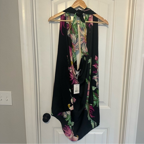 Walter Baker Paradise Sarong Grand Magnolia Beach Wrap Pool Boho One Size - Picture 2 of 7